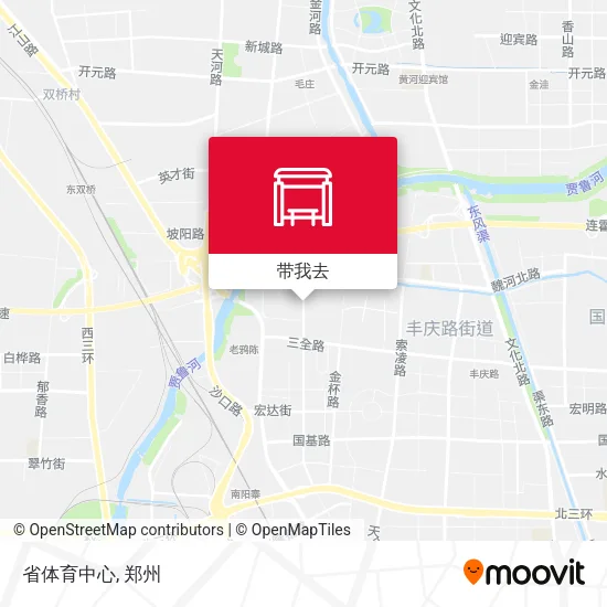 省体育中心地图