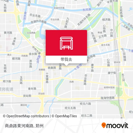 商鼎路黄河南路地图