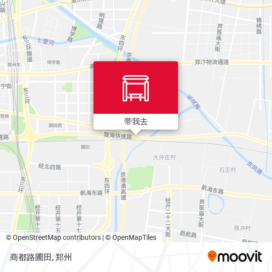 商都路圃田地图