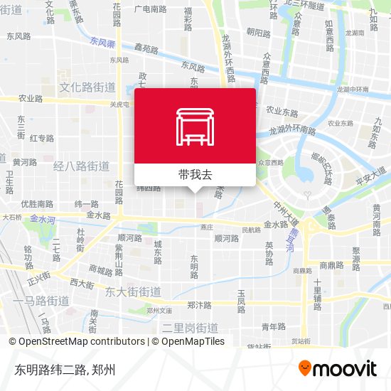 东明路纬二路地图