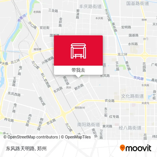 东风路天明路地图