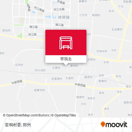 雷垌村委地图