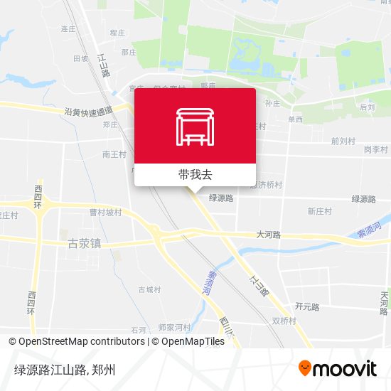 绿源路江山路地图