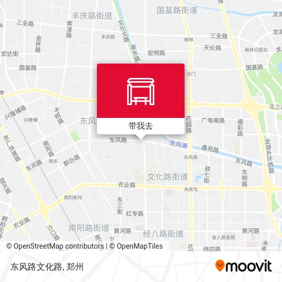 东风路文化路地图