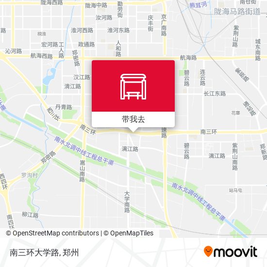 南三环大学路地图