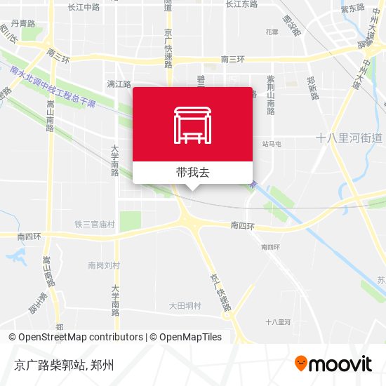 京广路柴郭站地图