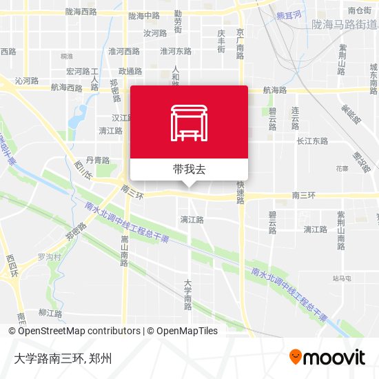 大学路南三环地图