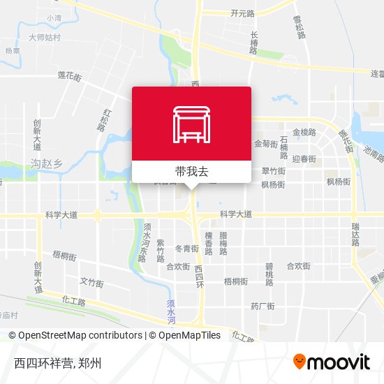 西四环祥营地图
