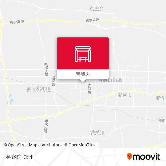 检察院地图
