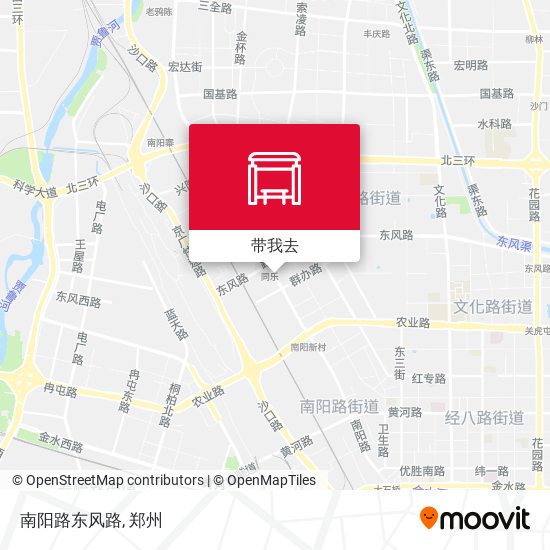 南阳路东风路地图