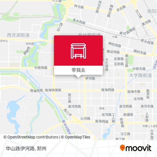 华山路伊河路地图