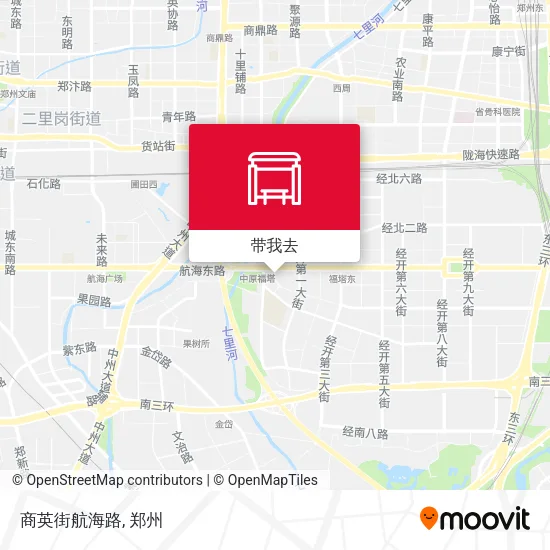 商英街航海路地图
