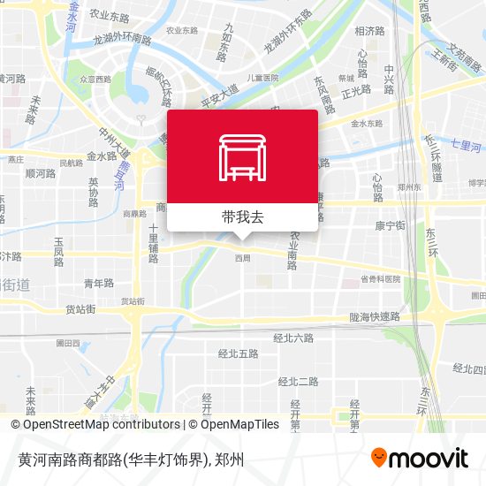 黄河南路商都路(华丰灯饰界)地图