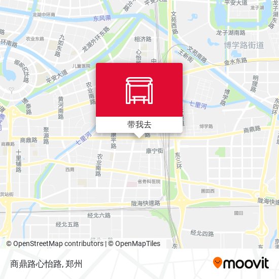 商鼎路心怡路地图