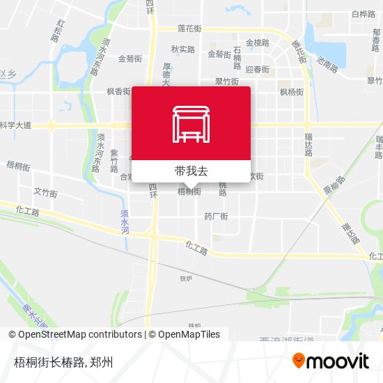 梧桐街长椿路地图