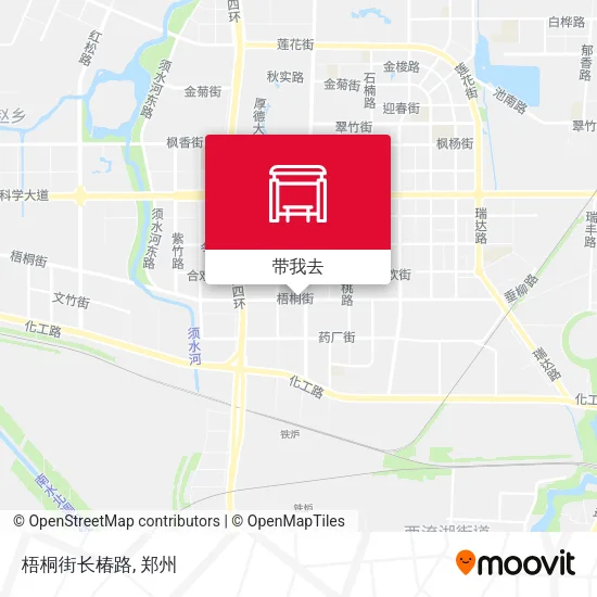 梧桐街长椿路地图
