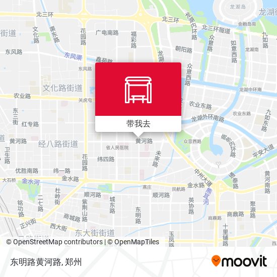 东明路黄河路地图