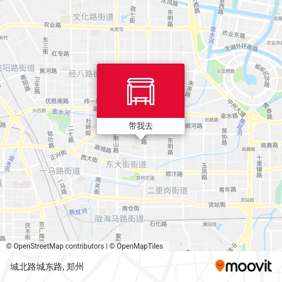 城北路城东路地图