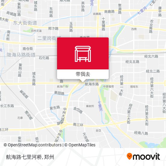 航海路七里河桥地图