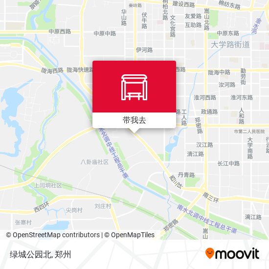 绿城公园北地图