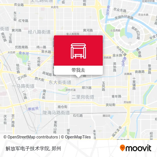 解放军电子技术学院地图