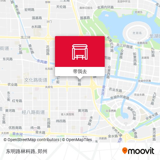 东明路林科路地图