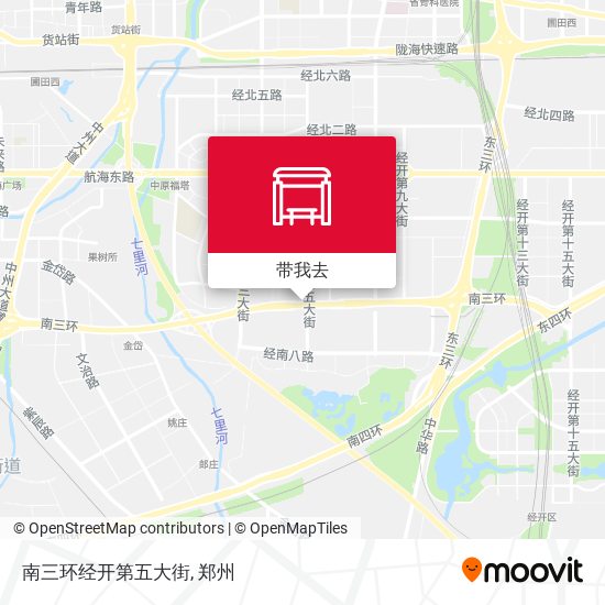 南三环经开第五大街地图