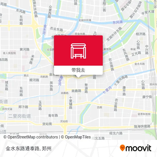 金水东路通泰路地图