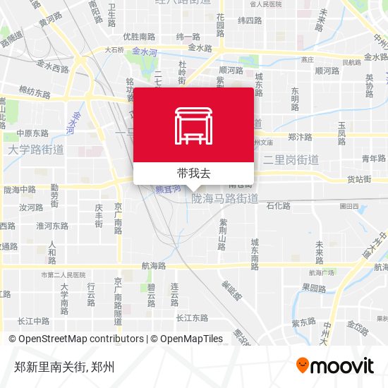郑新里南关街地图