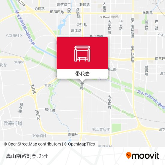 嵩山南路刘寨地图