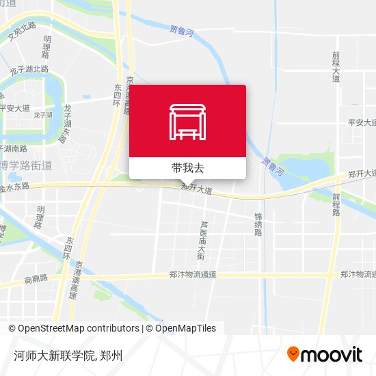 河师大新联学院地图