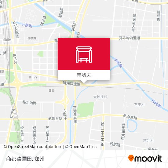 商都路圃田地图