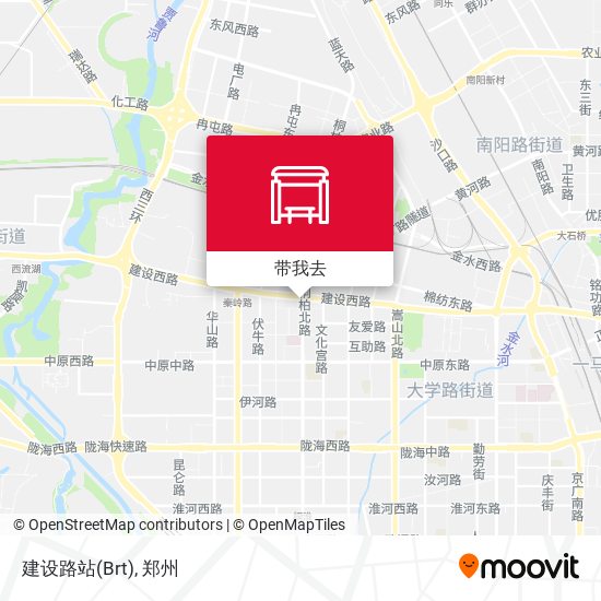 建设路站(Brt)地图