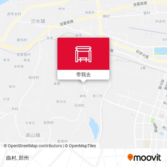 曲村地图