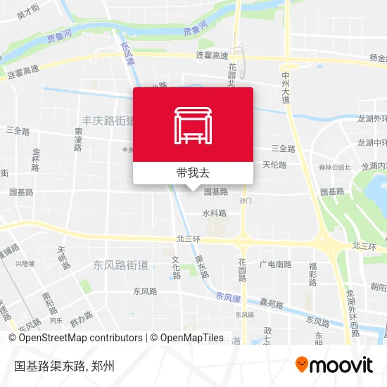 国基路渠东路地图