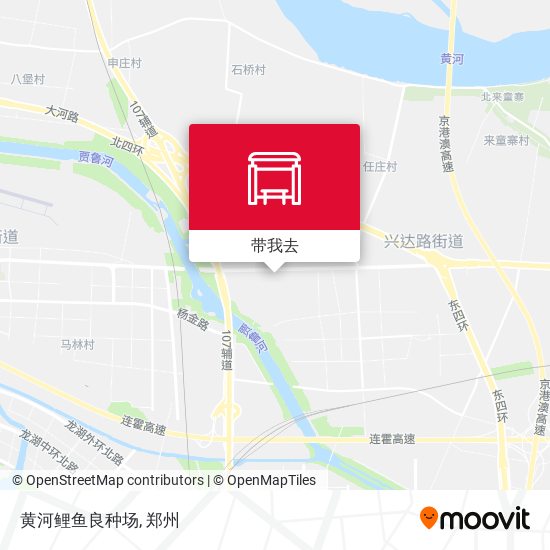 黄河鲤鱼良种场地图