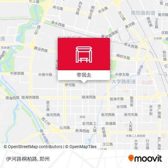 伊河路桐柏路地图