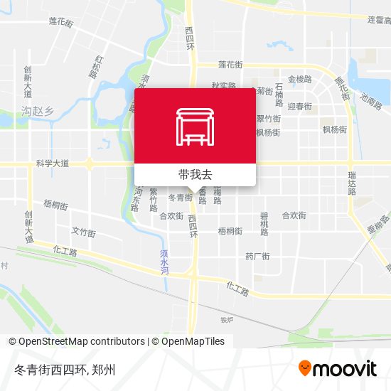 冬青街西四环地图