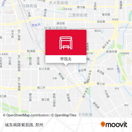 城东南路紫辰路地图