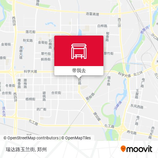 瑞达路玉兰街地图