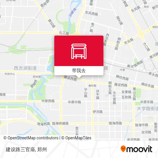 建设路三官庙地图