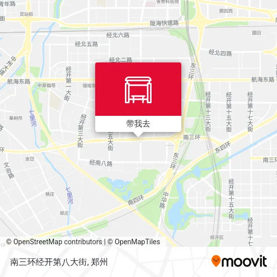 南三环经开第八大街地图