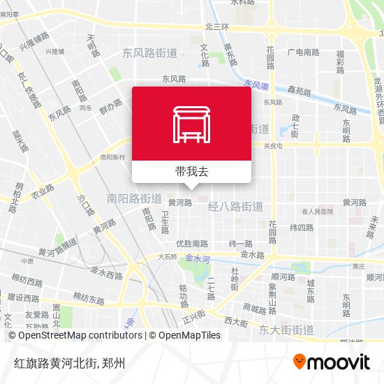 红旗路黄河北街地图