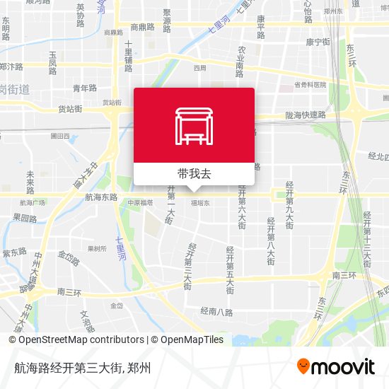 航海路经开第三大街地图