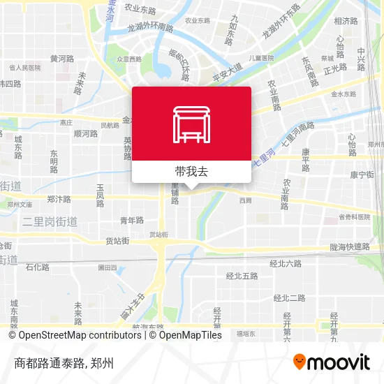 商都路通泰路地图