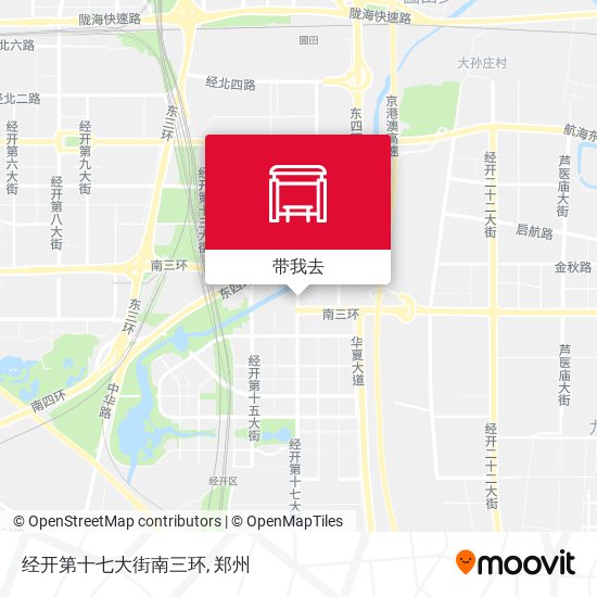 经开第十七大街南三环地图