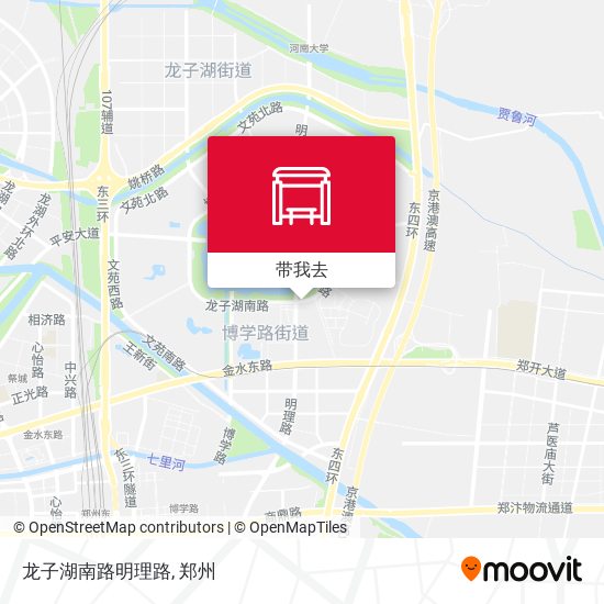 龙子湖南路明理路地图