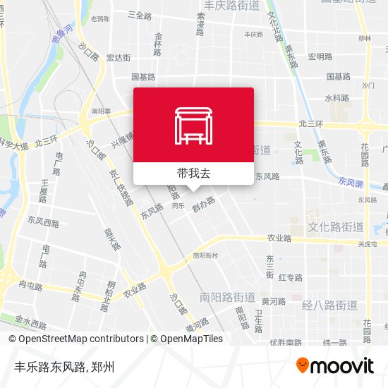 丰乐路东风路地图