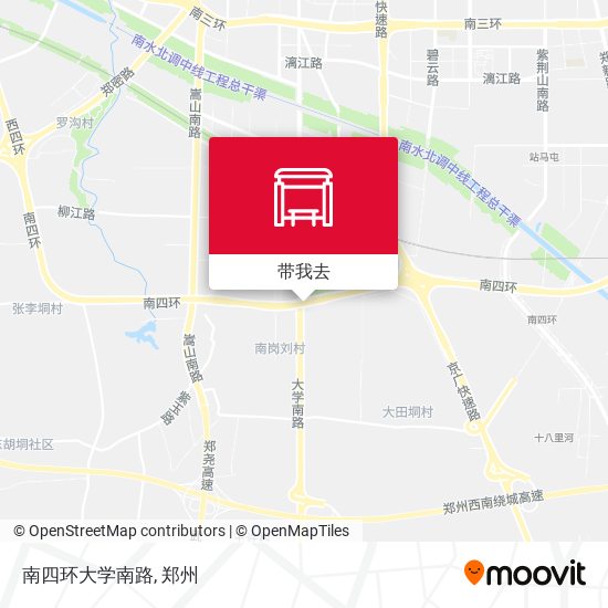 南四环大学南路地图