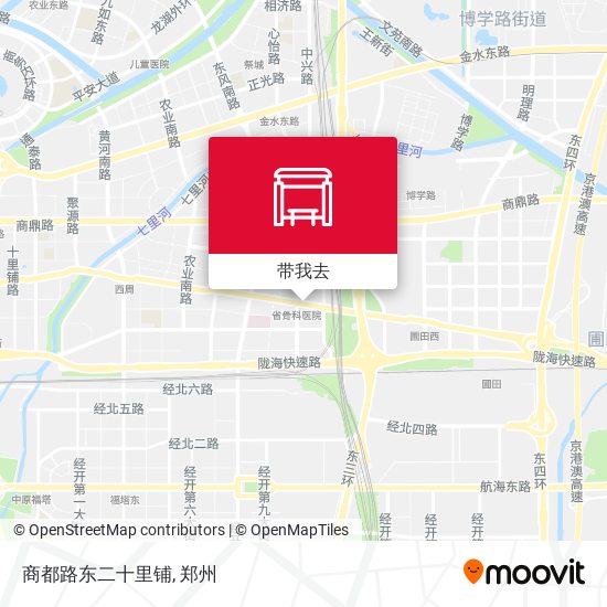 商都路东二十里铺地图